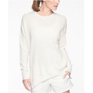 Athleta Rest Day Asym Crewneck Sweater